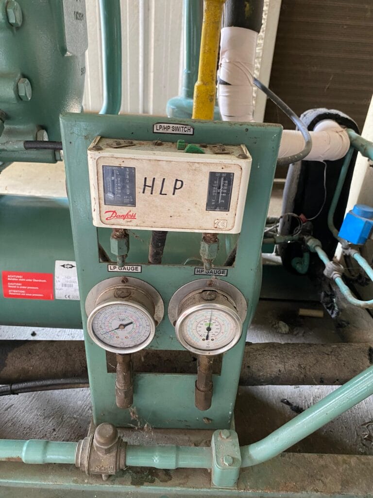tekanan compressor HPLP