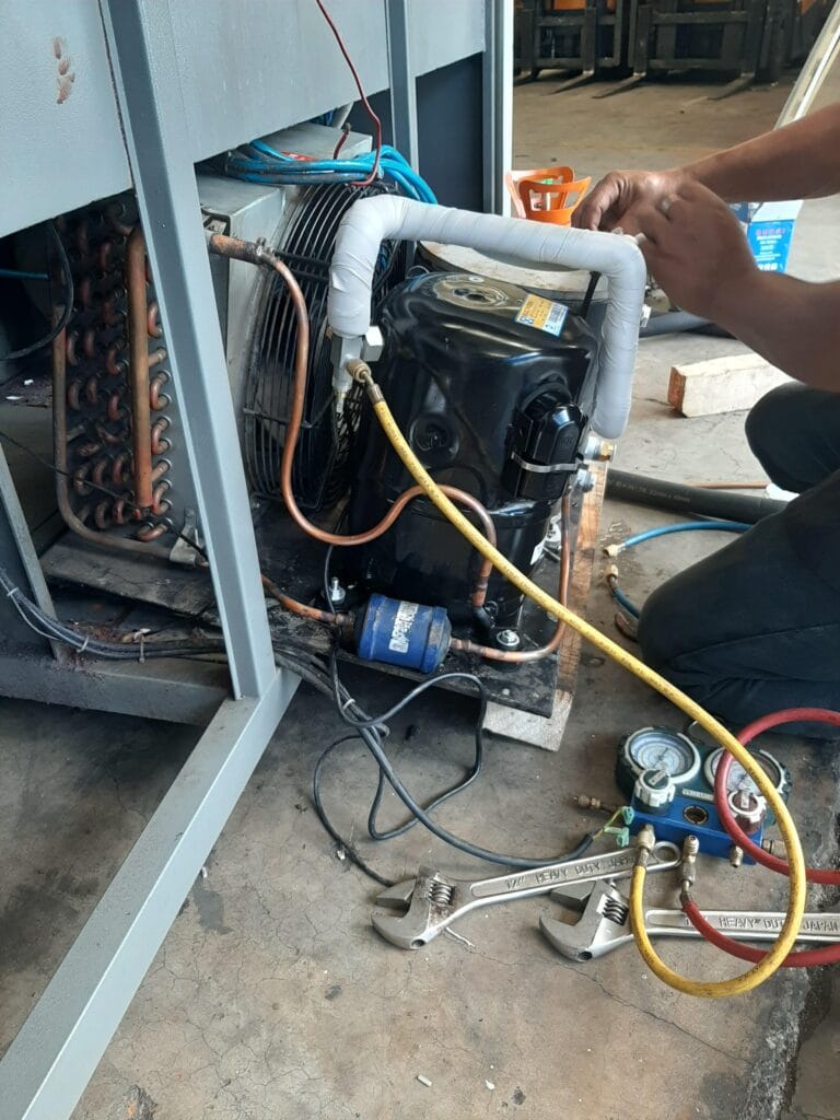 perbaikan mesin chiller