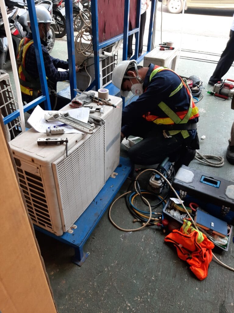 perbaikan outdoor ac