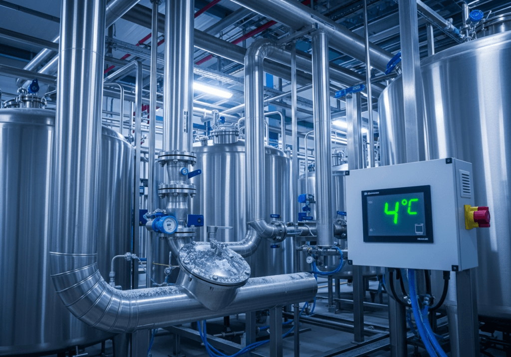 Chiller Industri: Penjaga Kualitas Susu dari Peternakan