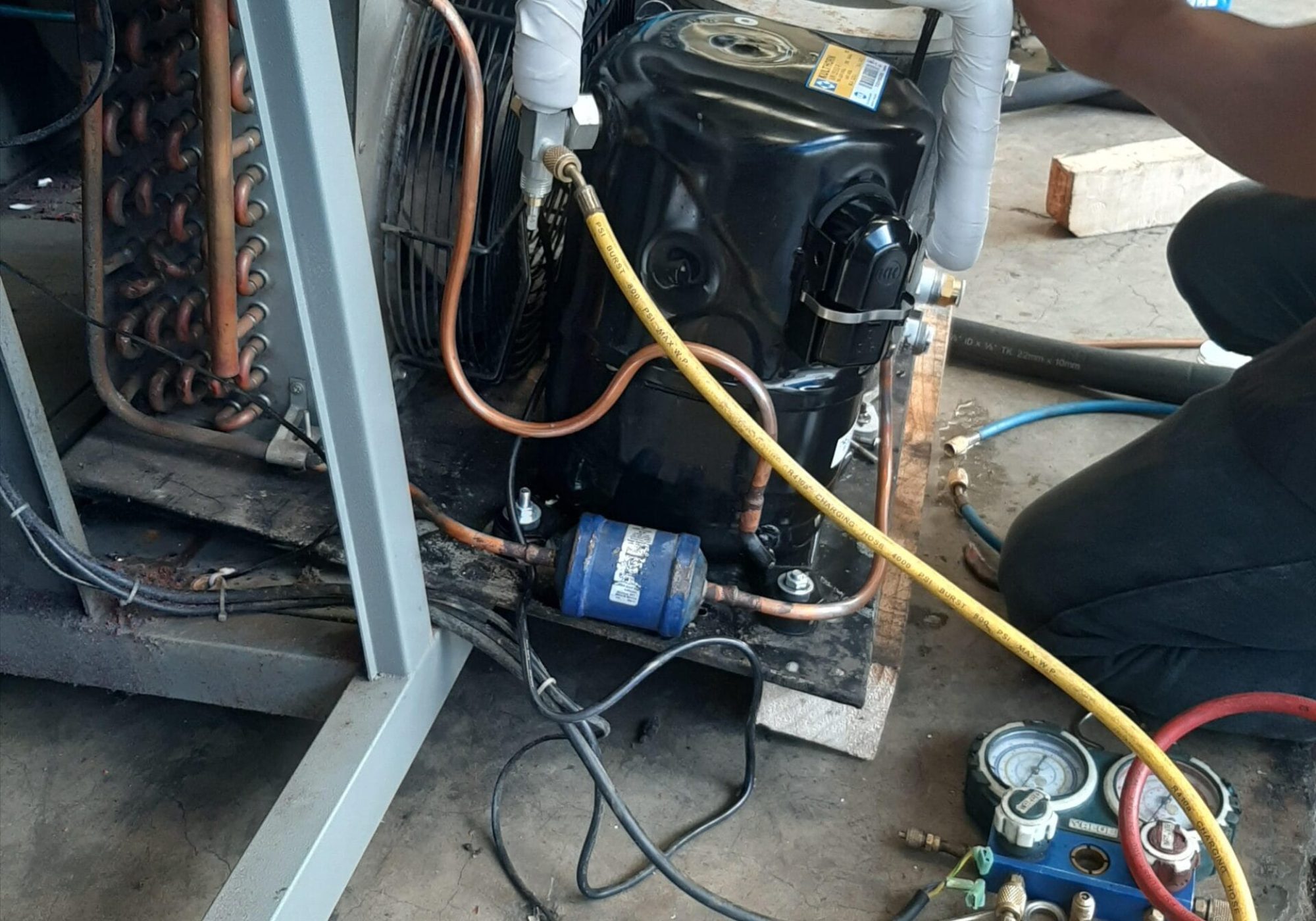 perbaikan mesin chiller